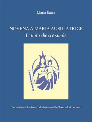 cover image of Novena a Maria Ausiliatrice